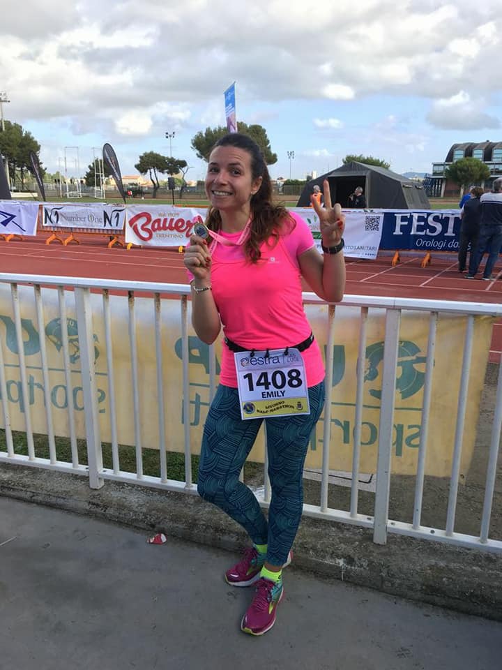 EMILY CAPITONI LIVORNO HALF MARATHON 12.11.17