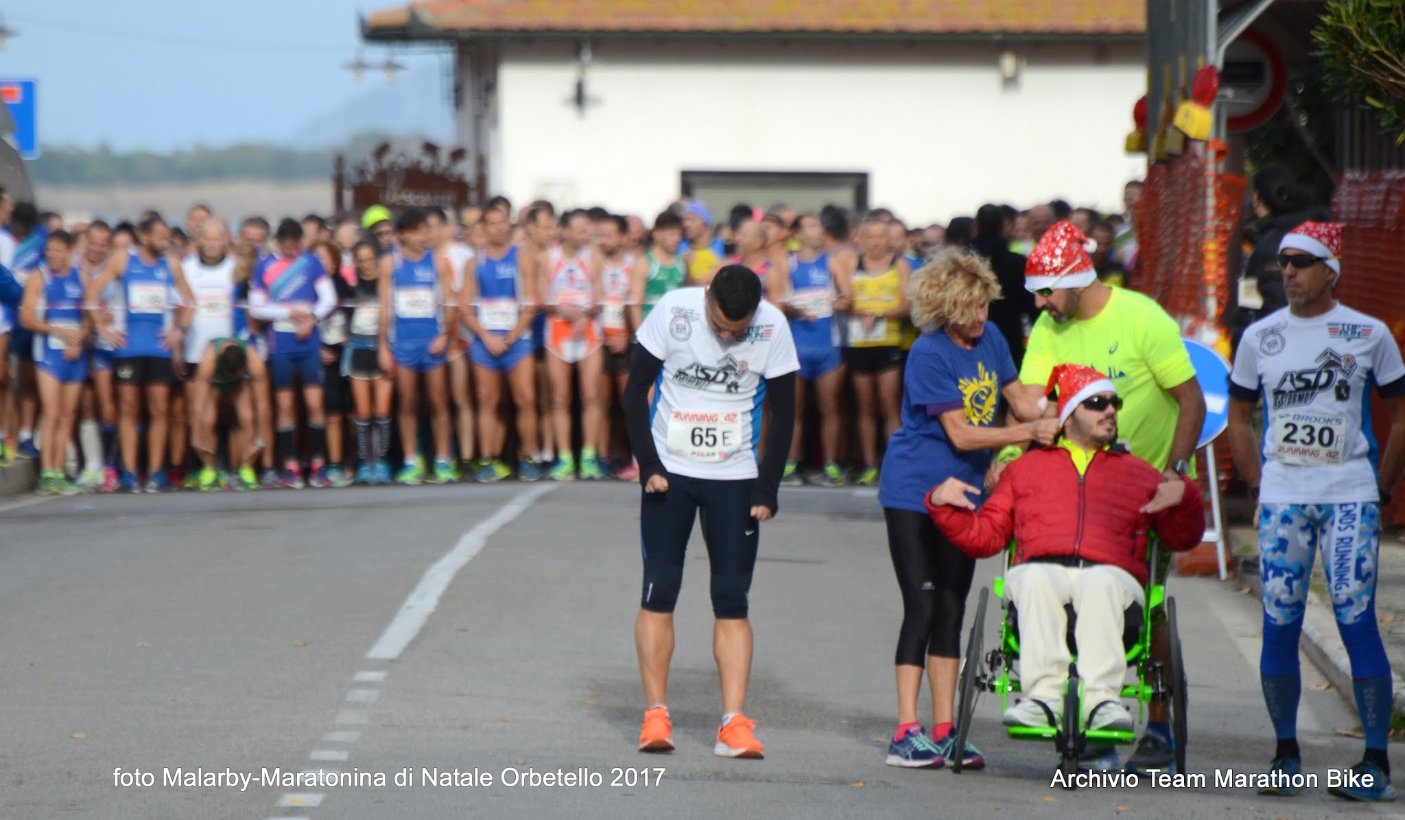 Maratonina di Natale Orbetello Gr 08.12.17 1