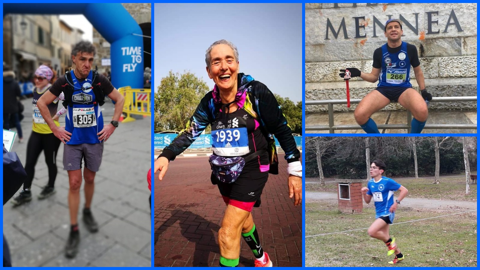 LATLETICA FOLLONICA IN TRAIL MARATONA STRADA E CROSS 2019.02.10