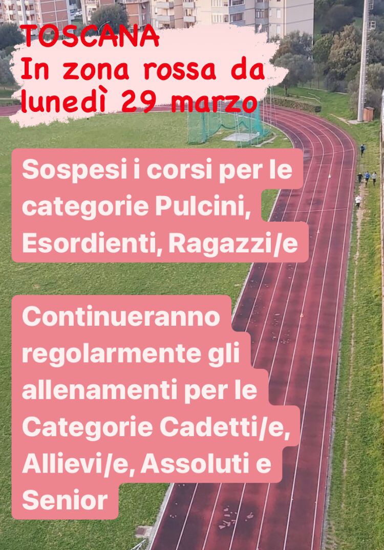 ZONA ROSSA DA 29.03 A 06.04