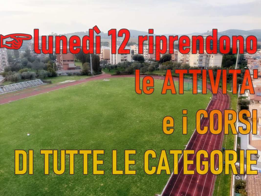 2020.04.11 RIPRESA DEI CORSI IN ZONA ARANCIO 2