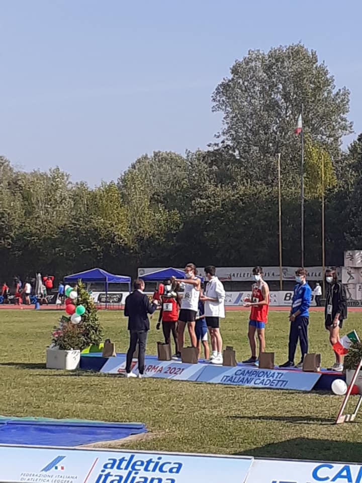 2021.10.03 VALVANI MEDAGLIA DI BRONZO AI CAMPIONATI ITALIANI CADETTI 2