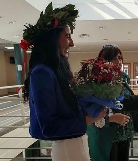 2022.10.15 ILARIA PIAZZI AL TRAGUARDO DELLA LAUREA